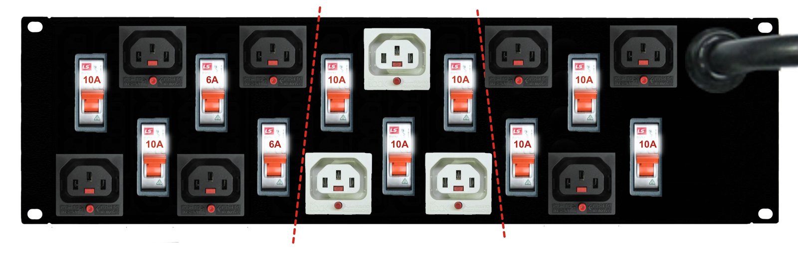 PCK10C5.jpg 10x IEC-Lock C13 outlets with individual CB